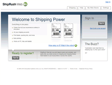 Tablet Screenshot of my.shiprush.com